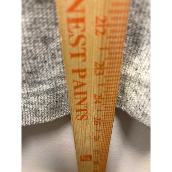 Banana Republic Small Mens Gray Speckled Henley Long Sleeve Sweater 100% Cotton - Picture 5 of 9